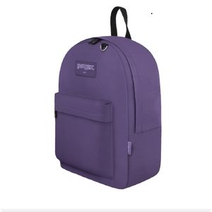 EAST WEST Unisex Cushioned Lightweight Round Zip Book Bag Backpack School Travel